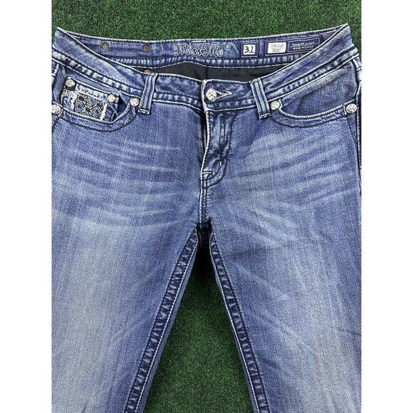 Y2K Miss Me Boot Studded Jeans - Picture 4 of 8